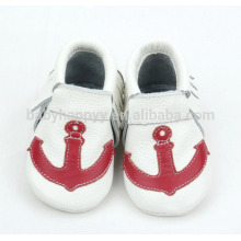 New born baby moccasins shoes cute pattems for baby shoes